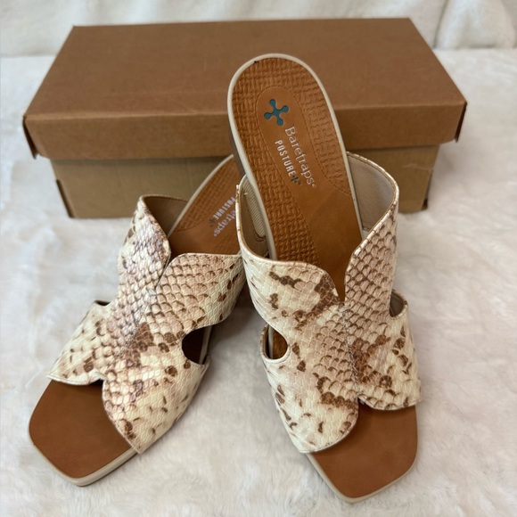 BareTraps Posture Yinifer Slip-on Sandals, 3.5” Heel- size 7.5 - Picture 1 of 12